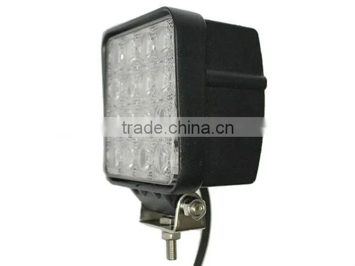 Newest 48W C REE LED Work Light Bar 16*3W Equipment Vehicle Truck 4WD Boat Farming Driving Lamp CE ROHS IP67 Working light