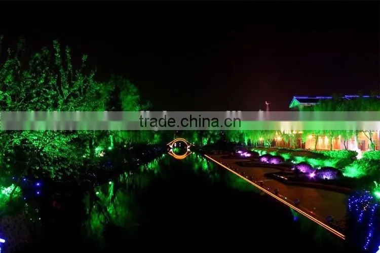 RGB DMX control 18w led underground light/IP68 stainless led underground light