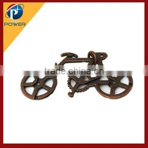 PW-DW-CC038 7 Sets IQ Test Toys Brain Teaser 3D Metal Puzzle