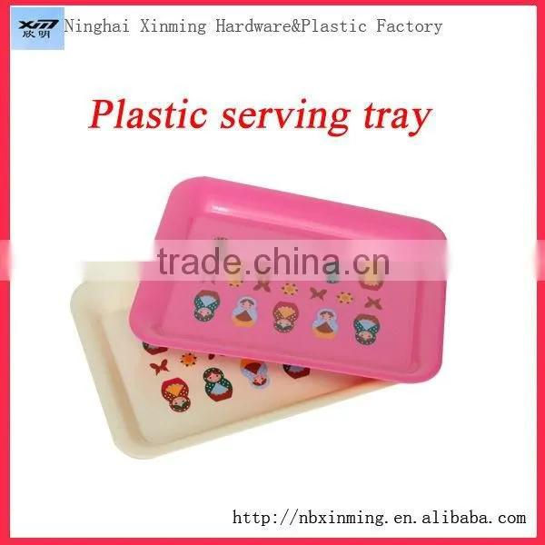 Food grade plastic kitchen cutlery tray