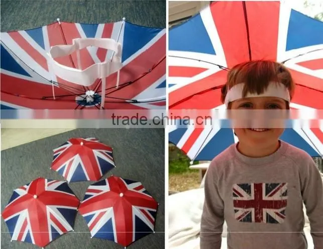 Sun Hat Umbrella for Travel and Fishing UV Size: 100 x 100cm