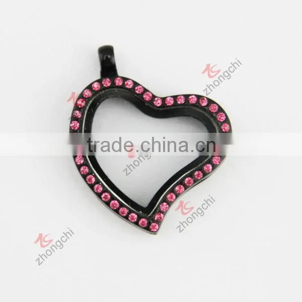Trending Heart Shaped Glass Memory Locket