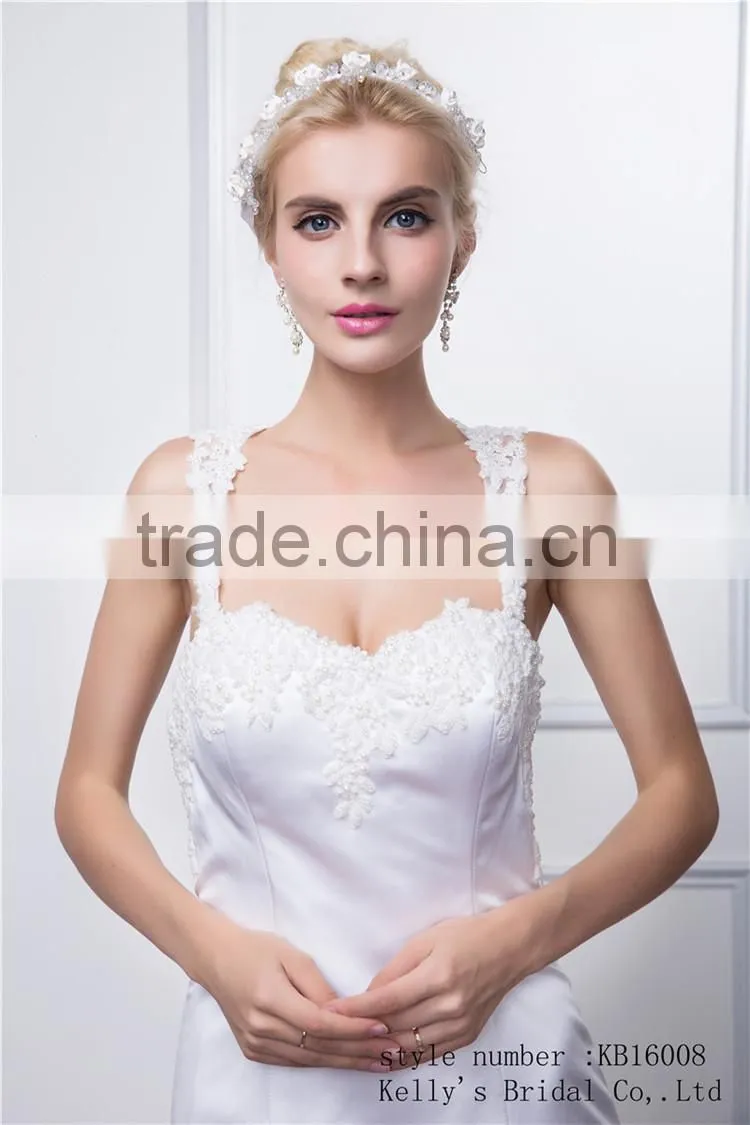 kb16008 wolesale latest sexy design sweetheart sleeveless backless wedding mermaid dress / bridemaid dress
