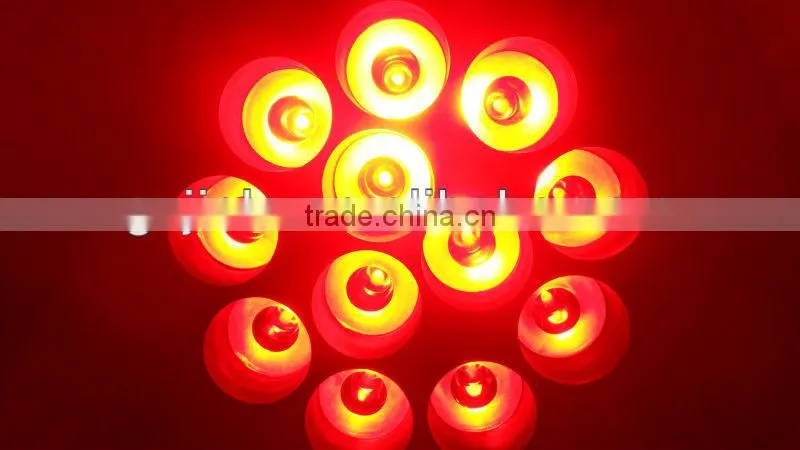 7pcs*12w mini led moving head lights rgbw stage lighting