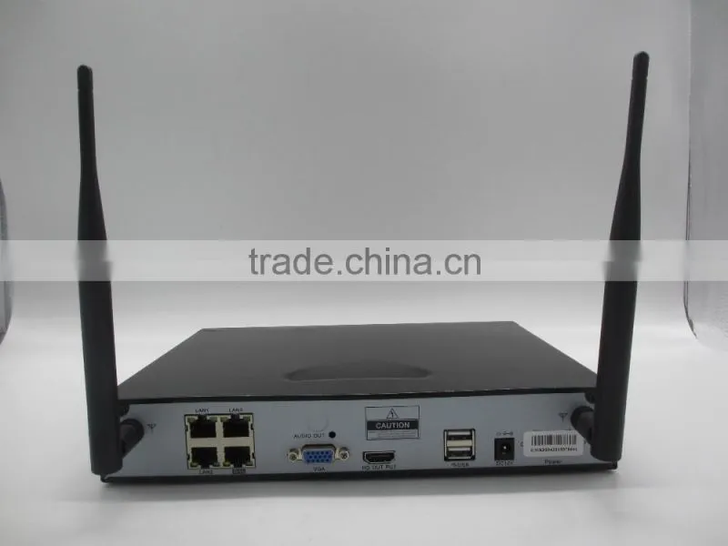 720P wireless security cameras 4ch wifi nvr kits cctv kit