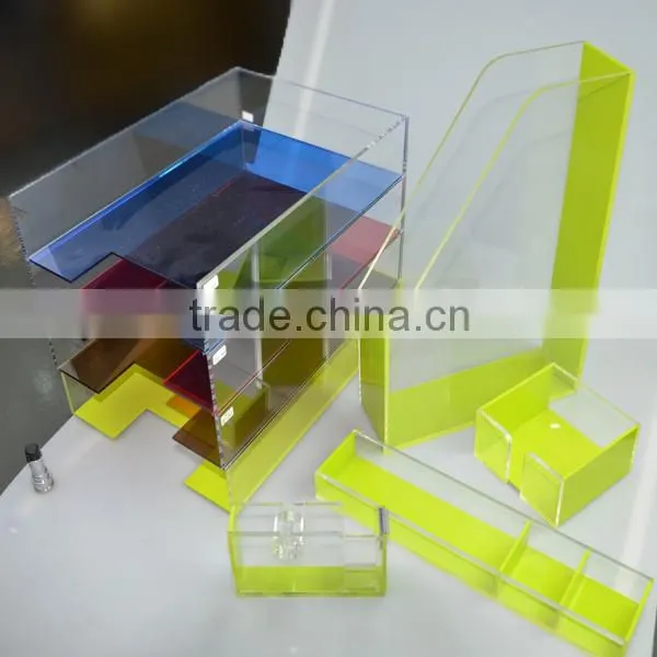 Acrylic sign holder pen holder