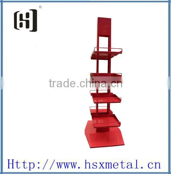 metal food display stand /metal display wine racks HSX-S309