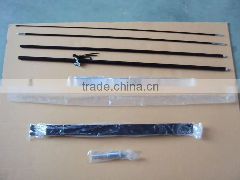 Cheap pole banner display