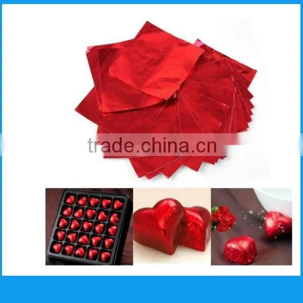 Soft Temper and Coated Treatment aluminum foil for chocolate wrapping