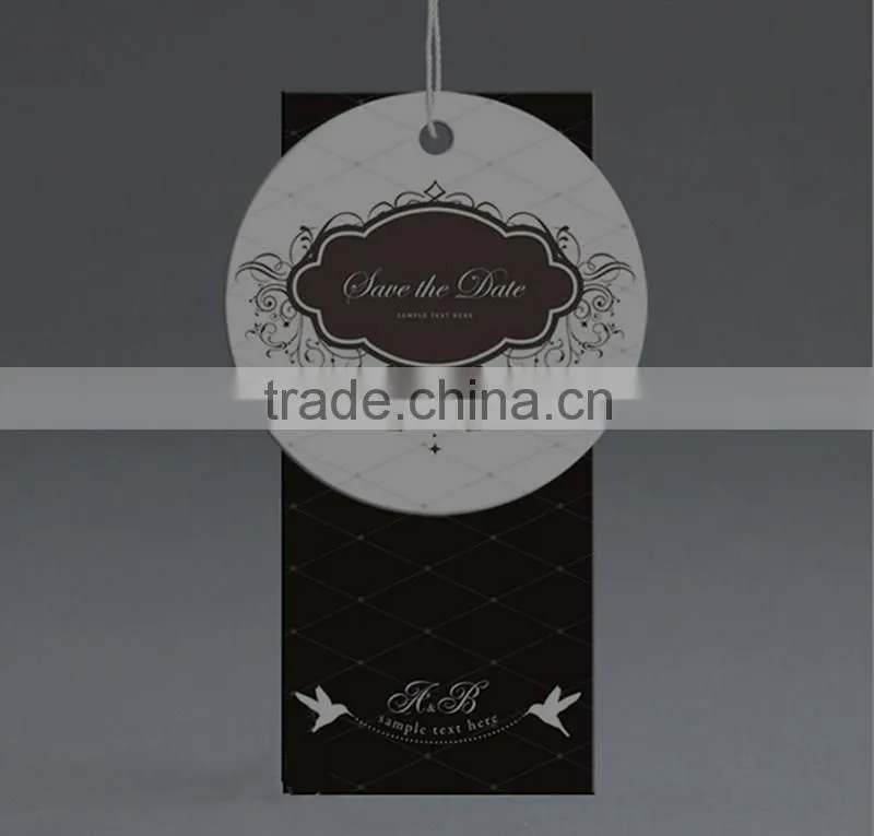 apparel industrial use custom made printing tag with own company logo