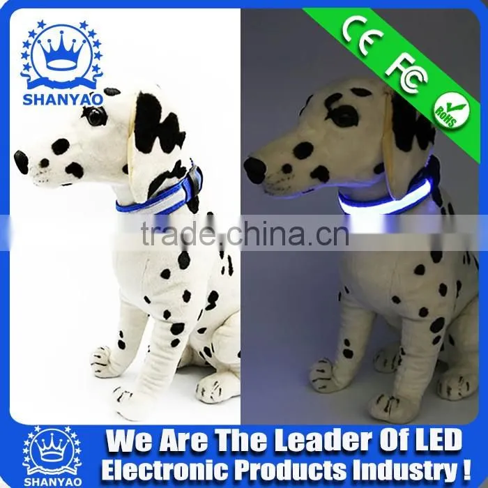 2016 Hot USB Christmas Gift LED Dog Collar