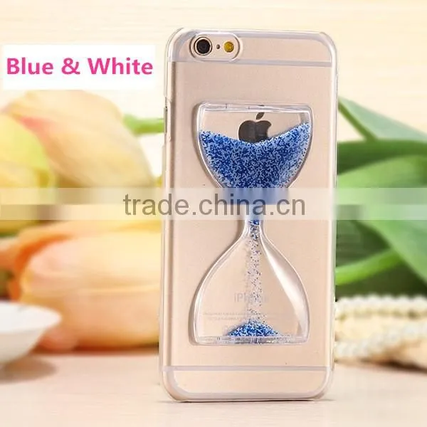 Fantastic Hourglass Design Colorful Clear PC Case for IPhone 6 /6s /6 plus