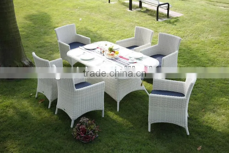 Modern 4 Piece Patio Wicher Sofa Rattan Sofa Couch Set 6422