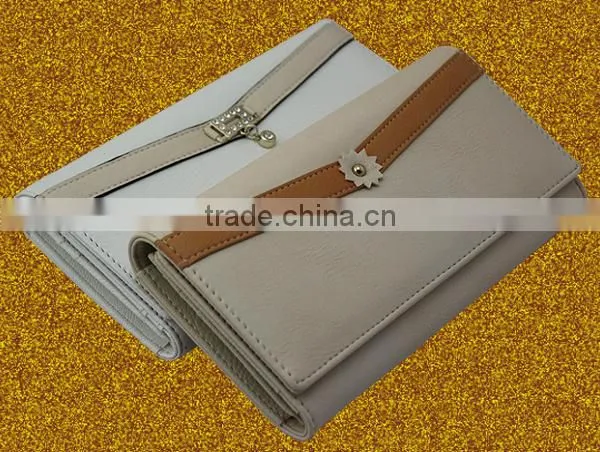 New design Guangzhou Fani leather wallets with card holders for women