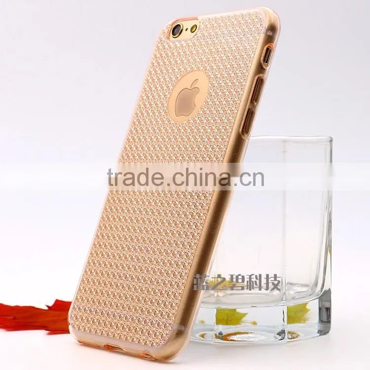 2016 New arrival luxury bling glitter shining soft tpu cases for iphone 6