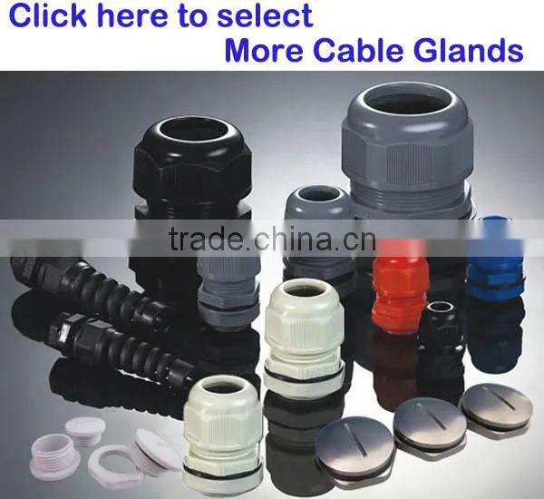 CE RoHS IP68 M PG Nylon Cable Gland