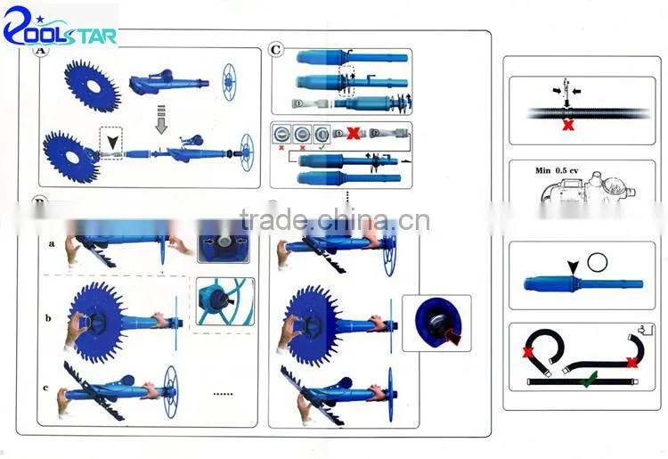 Best Price Swimming Pool Robot Vacuum Cleaner for In Ground Pool from China original manufacturer