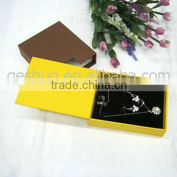 Fashion Paper Jewelry Gift Box/Necklace Earrings Ring Set Box