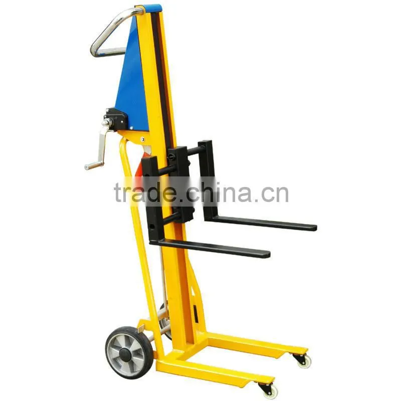 Mini Hand Winch Fork Lifter Truck 120KG Capacity