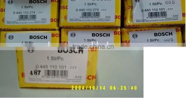2015 Orginal and genuine BOSCH Unit Piezo fuel injector 0445110101, 0445110064 for HYUNDAI 33800-27000 FROM BEACON MACHINE