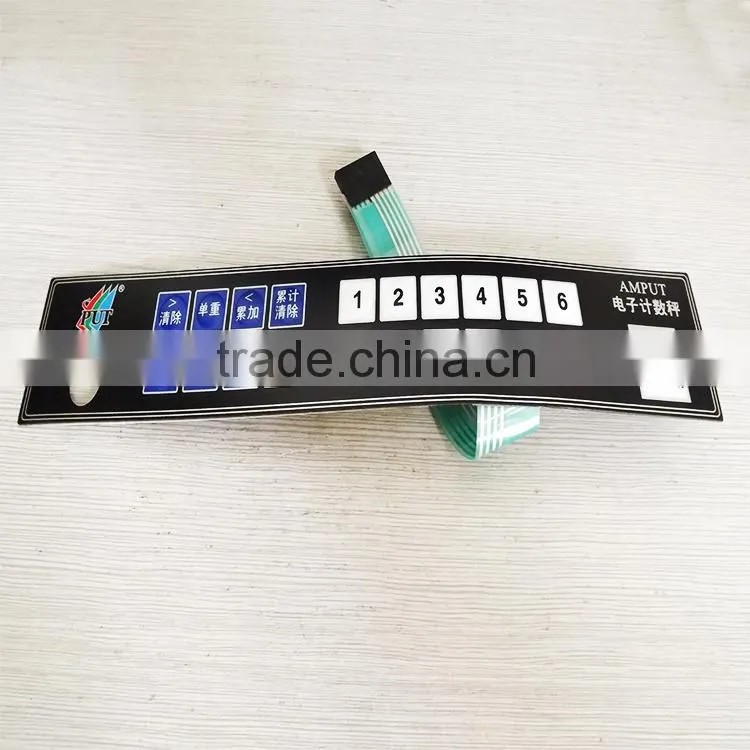 Membrane Switch for Beckhoff and Membrane keyboard for Beckhoff and power tool switch