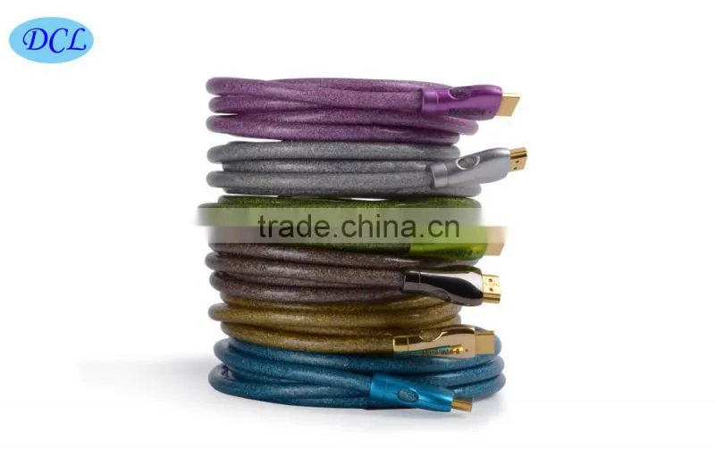 1.5M Colorful Metal HDMI cable with gold plated
