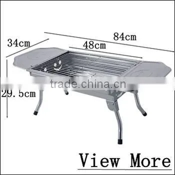 High quality folding charcoal bbq for outdoor barbecue