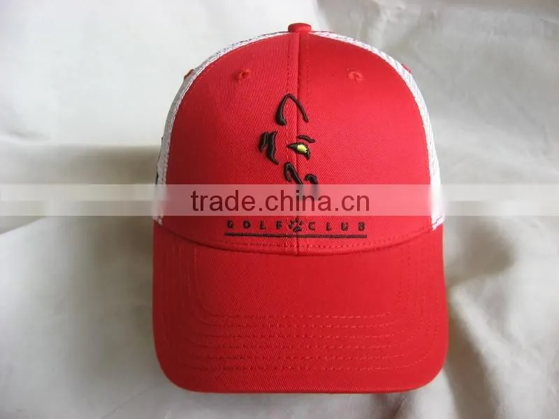 100% cotton embroidery baseball cap