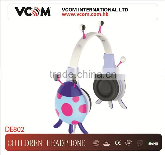 VCOM Professional Children Headphone in Earphone & Headphone Princess Style