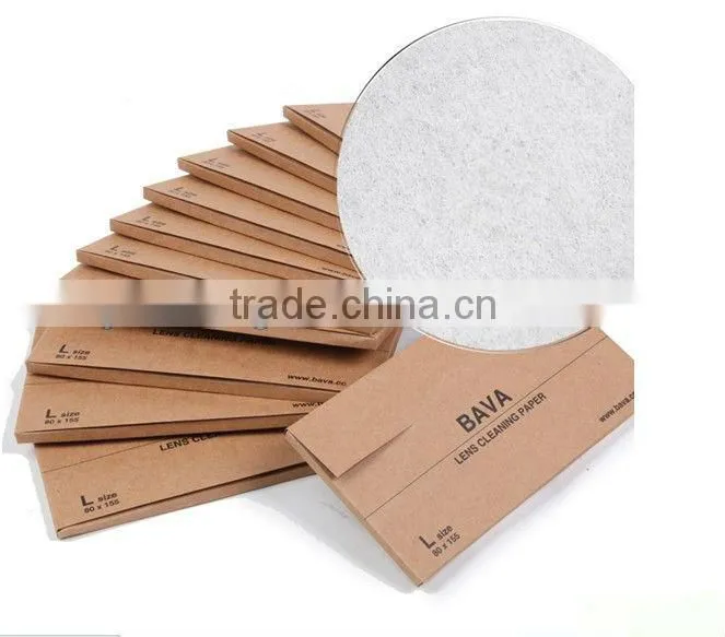 Import advanced non-woven cleaning lens paper remove dust sticky paper wipe for DSLR