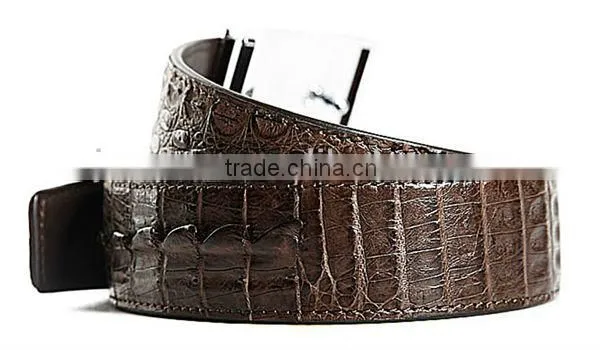 2013 Crocodile Skin Belt Genuine Leather Designer Belt for Men