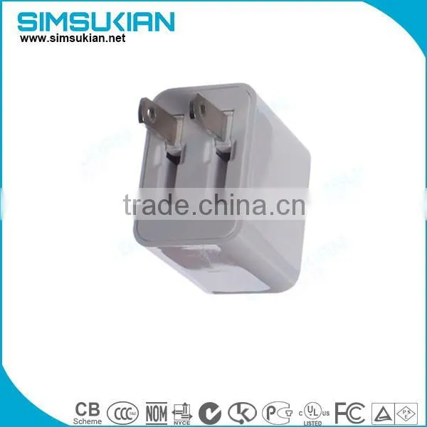 5.5mm x 2.1mm plug,1.2A(1200mA) UL Listed Power Supply