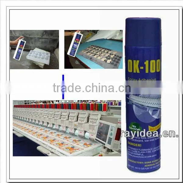factory GUERQI OK-100 spray adhesive with polymer