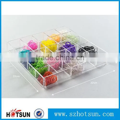 hot sales Acrylic food serving tray for Christmas festival
