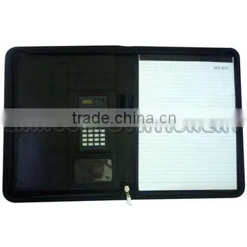 Customized calculator with notepad
