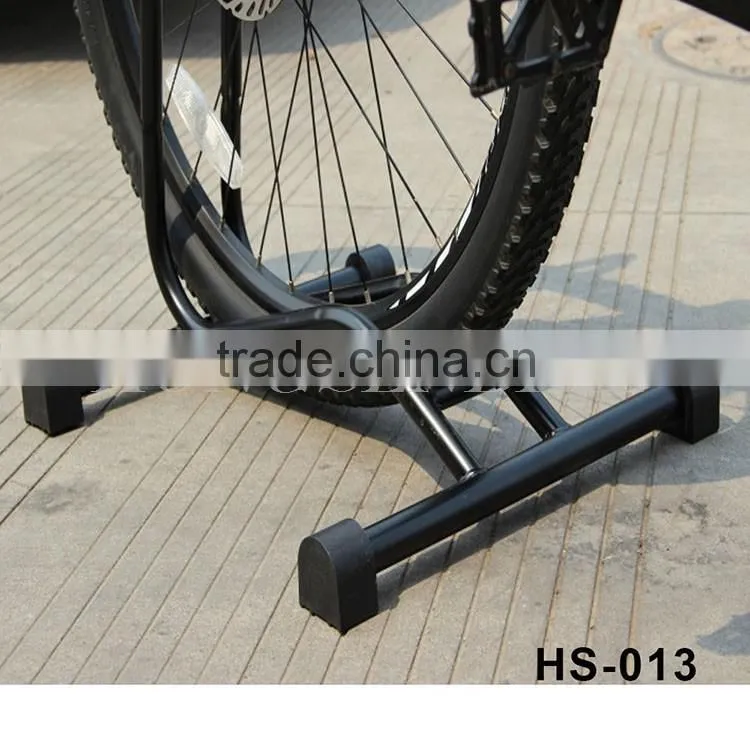 Promote sales White Bicycle Floor Mounting Repair Rack Bike Metal Shelf Support Brackets