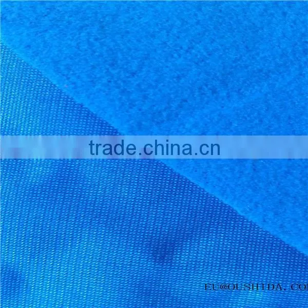 100% polyster brushed tricot