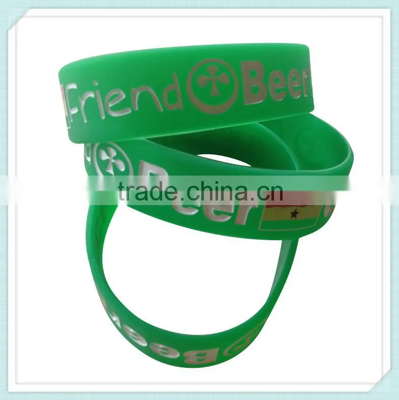 soft pvc wristband rubber bracelet indian rubber wristband