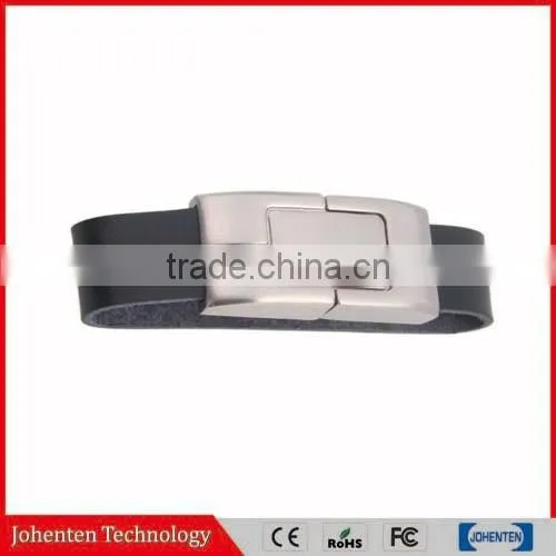 USB2.0 Factory directly sale Leather USB Flash Drive Memory Flash Stick