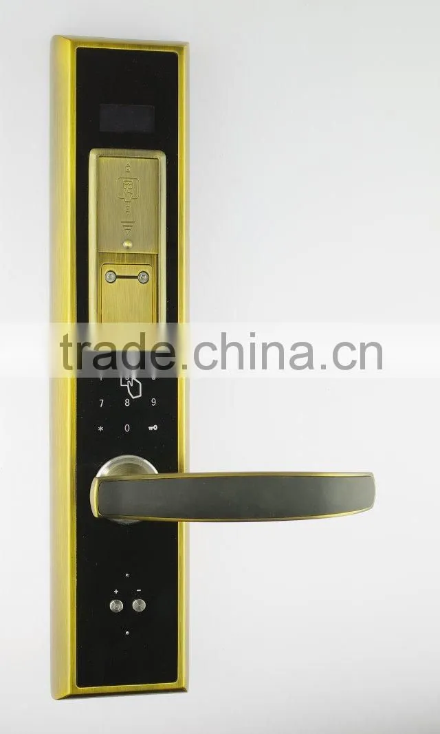 electronic fingerprint password and card door lock
