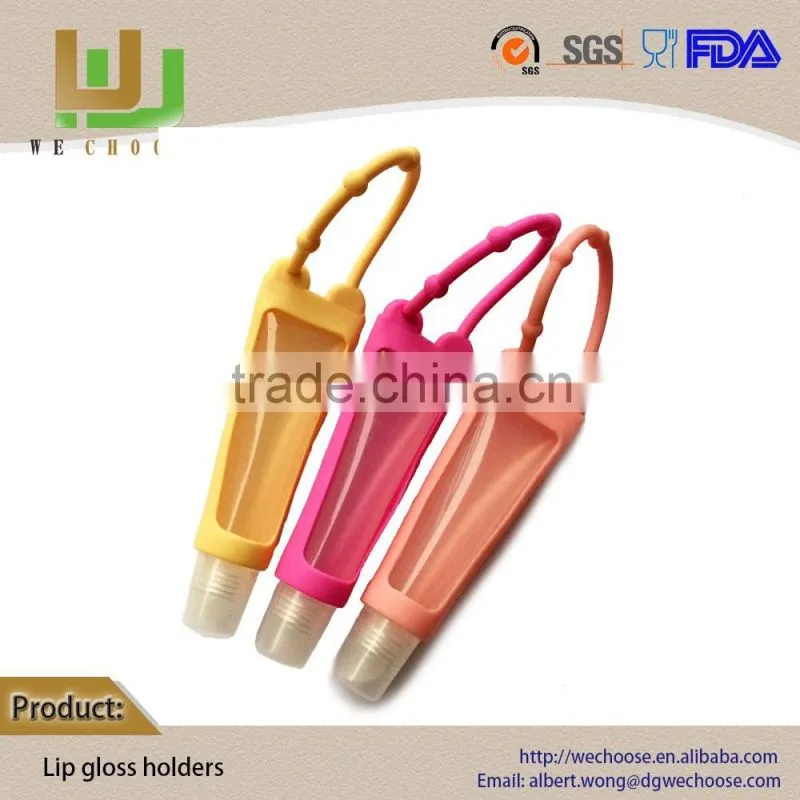 custom lip gloss Silicone holder for elegant gift and health care