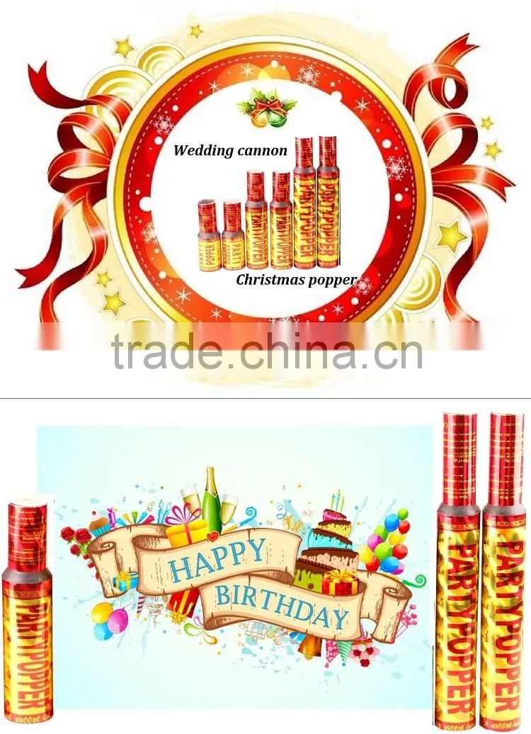 20cm-50cm party cannon with display box
