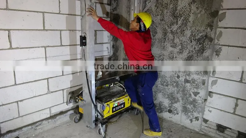 Hot sale plastering machine for wall/ plaster machine for wall