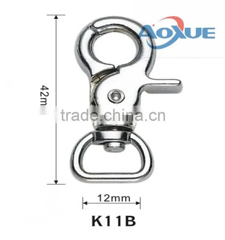Bag fittings and accessories Zinc alloy Swivel Snap Hook