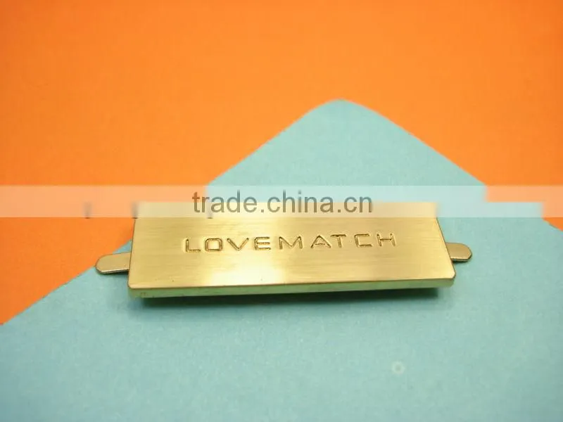 Long-term wholesale fashionable metal trademark logo q-2577