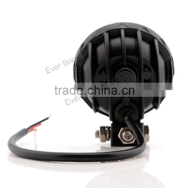 9-16V dc work led light with angle eye waterproof 12W 4D led working light