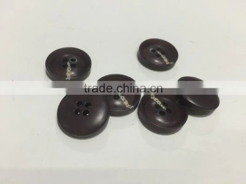 High quality 4 Holes Natural Corozo Nut Buttons