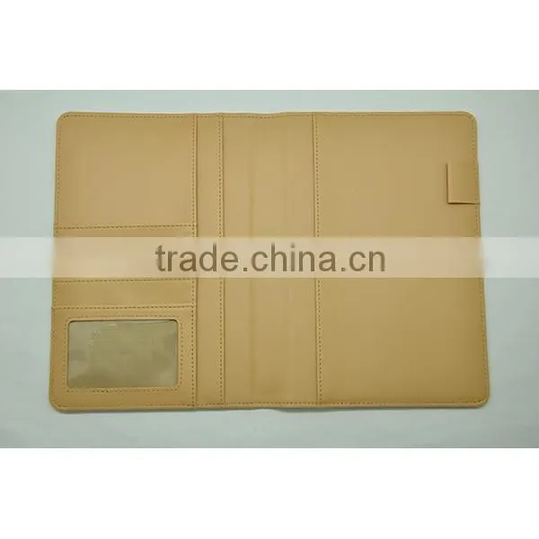 New style spiral notebook leather cover