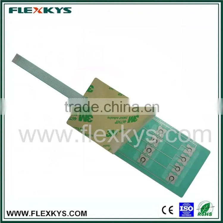 keyboard membrane switch with cable