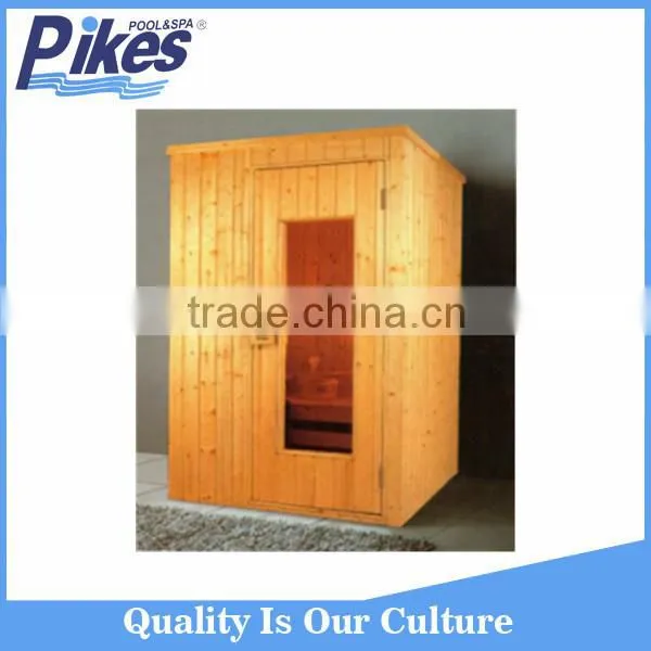 Wooden type home used 4-6 person portable dry steam sauna room